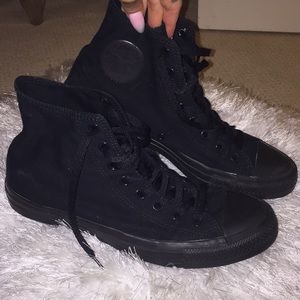 Black Converse All-Star high top